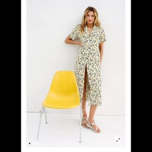 NWT UO Mila Midi Shirt Dress